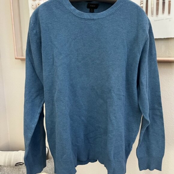 J. Crew Men's Cotton Crewneck Sweater Tee, Sz. M - Picture 1 of 8